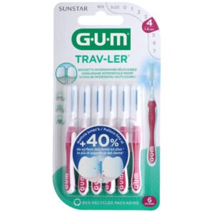 Brossette Trav-ler Fine 1,4 mm par 6 unités Réf : 1612